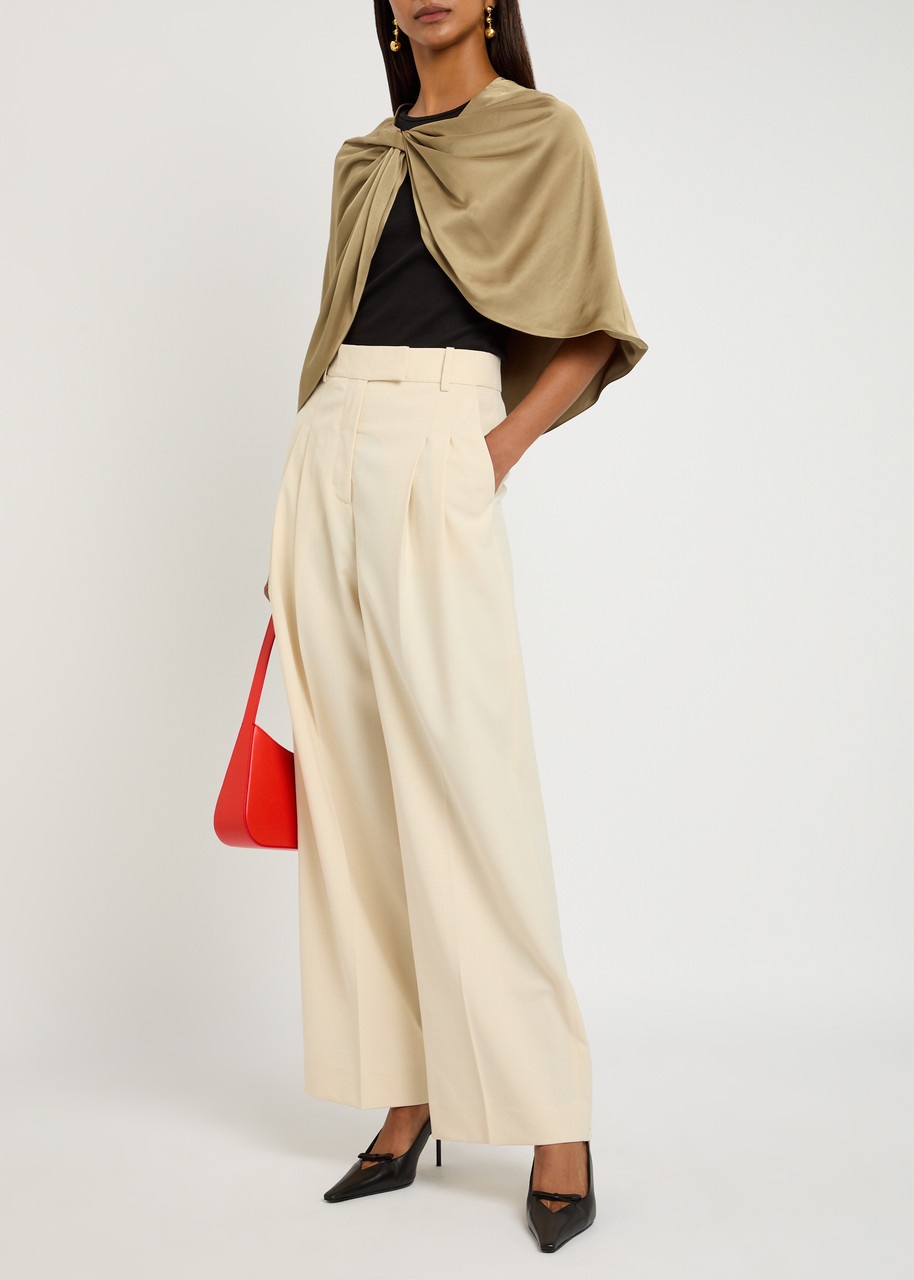 BY Malene Birger Pinlos Twisted Satin Scarf - 3