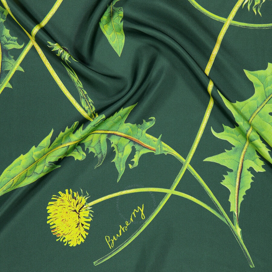 Burberry Dandelion Floral-Print Scarf - 5