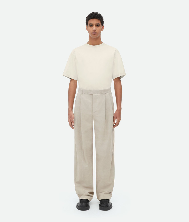 Printed Leather Trousers 1