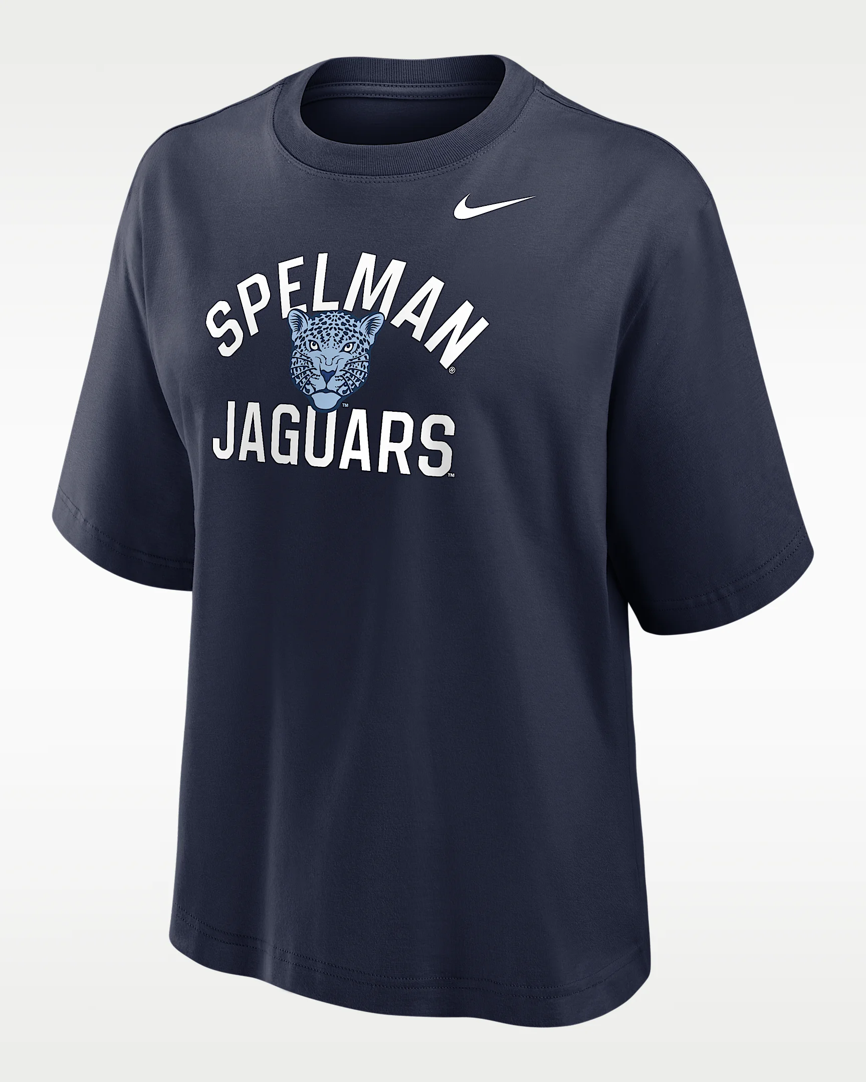 Nike College (Spelman College) Women's Boxy T-Shirt - 1