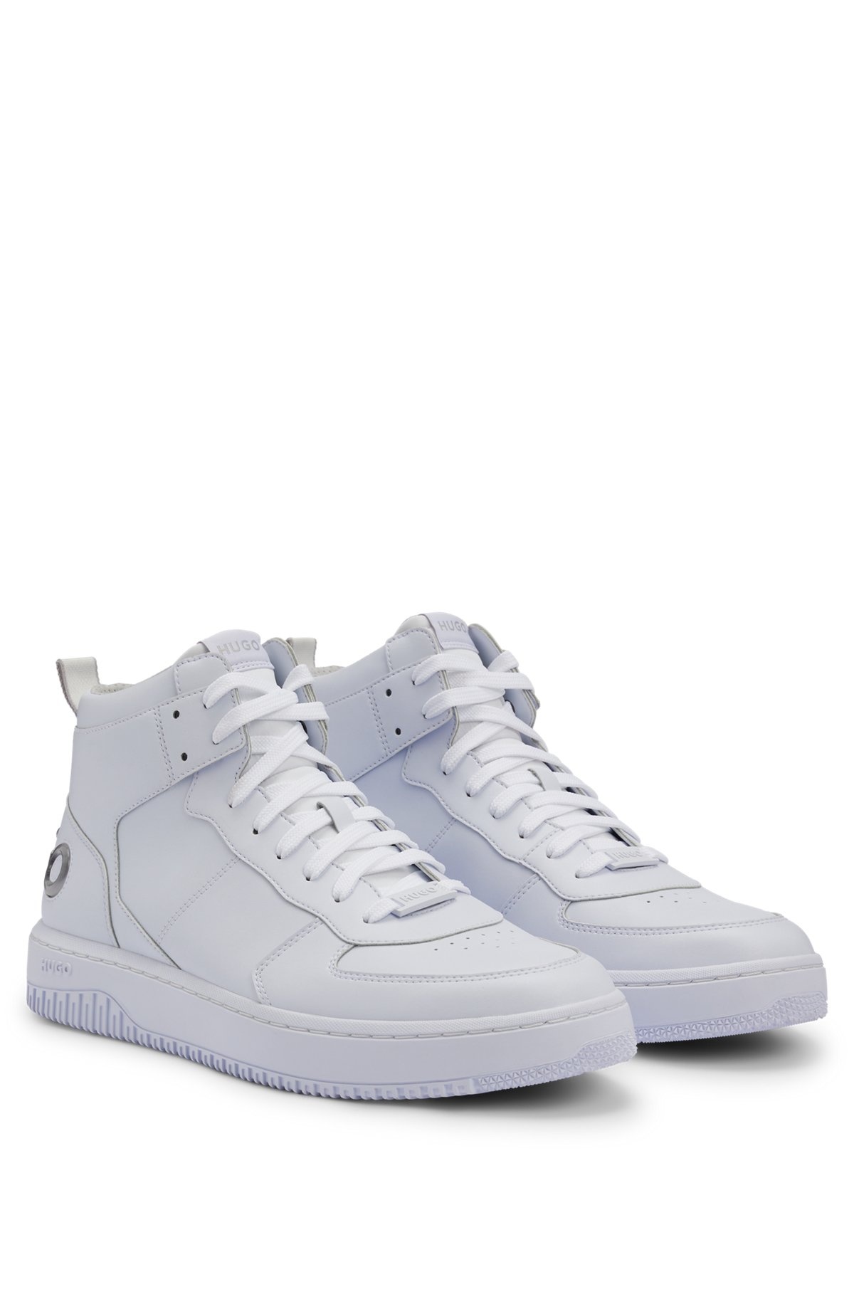 HIGH-TOP TRAINERS WITH BUBBLE BRANDING - 2