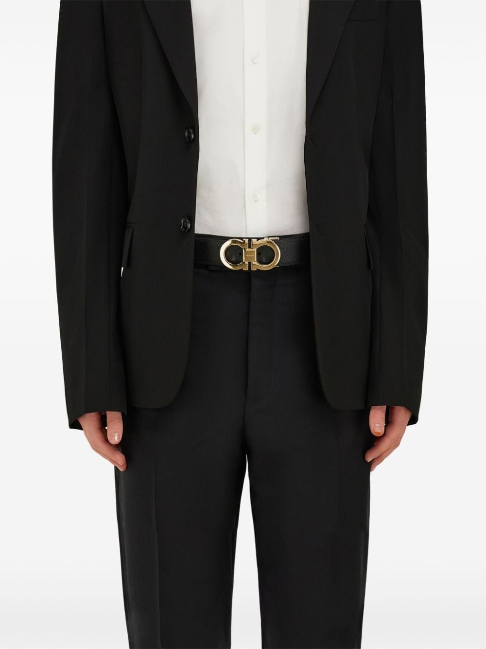 reversible Gancini belt - 3