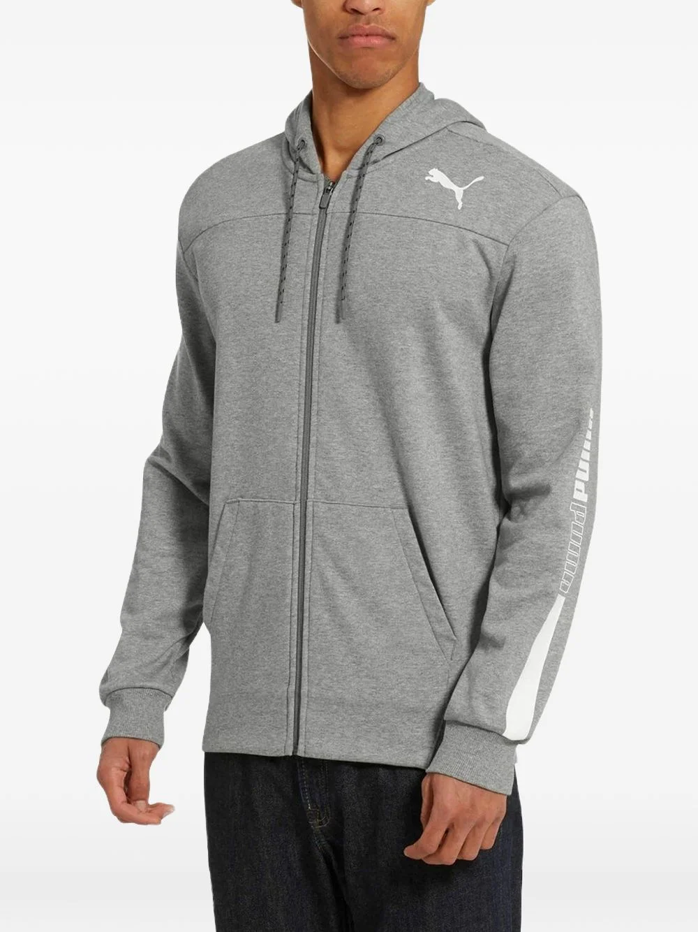 zip-up hoodie - 1