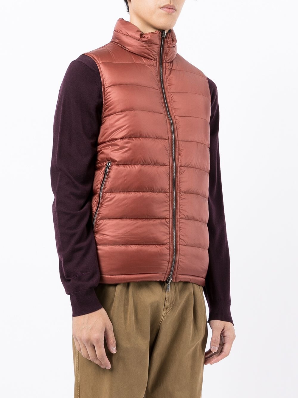 reversible padded gilet - 3