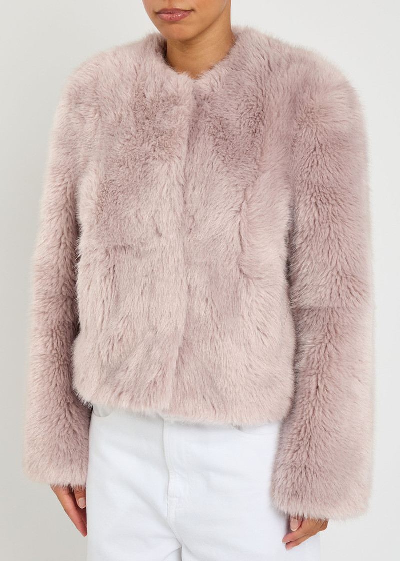 STAND STUDIO Stand Studio Halle Faux fur Jacket outlook