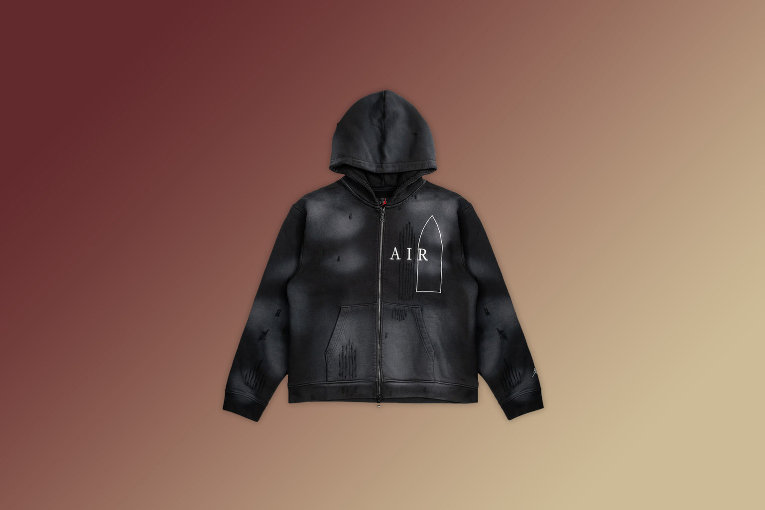 AIR JORDAN X TÉLA WOMEN'S HOODIE - BLACK - 7