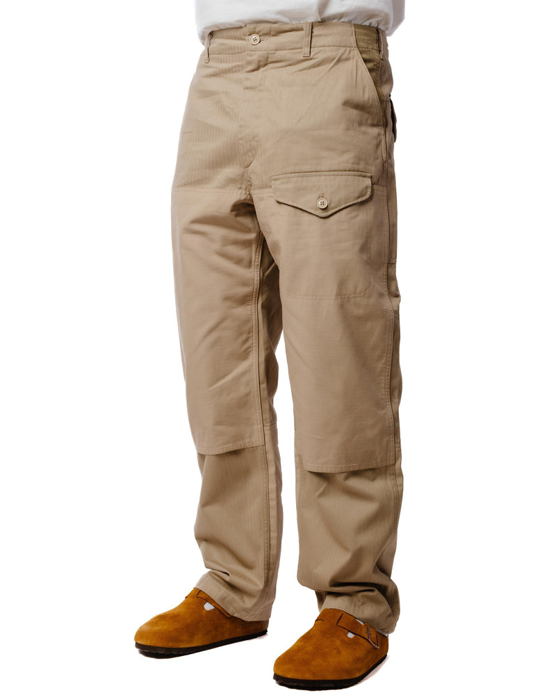 Engineered Garments Field Pant Khaki Cotton Herringbone Twill outlook