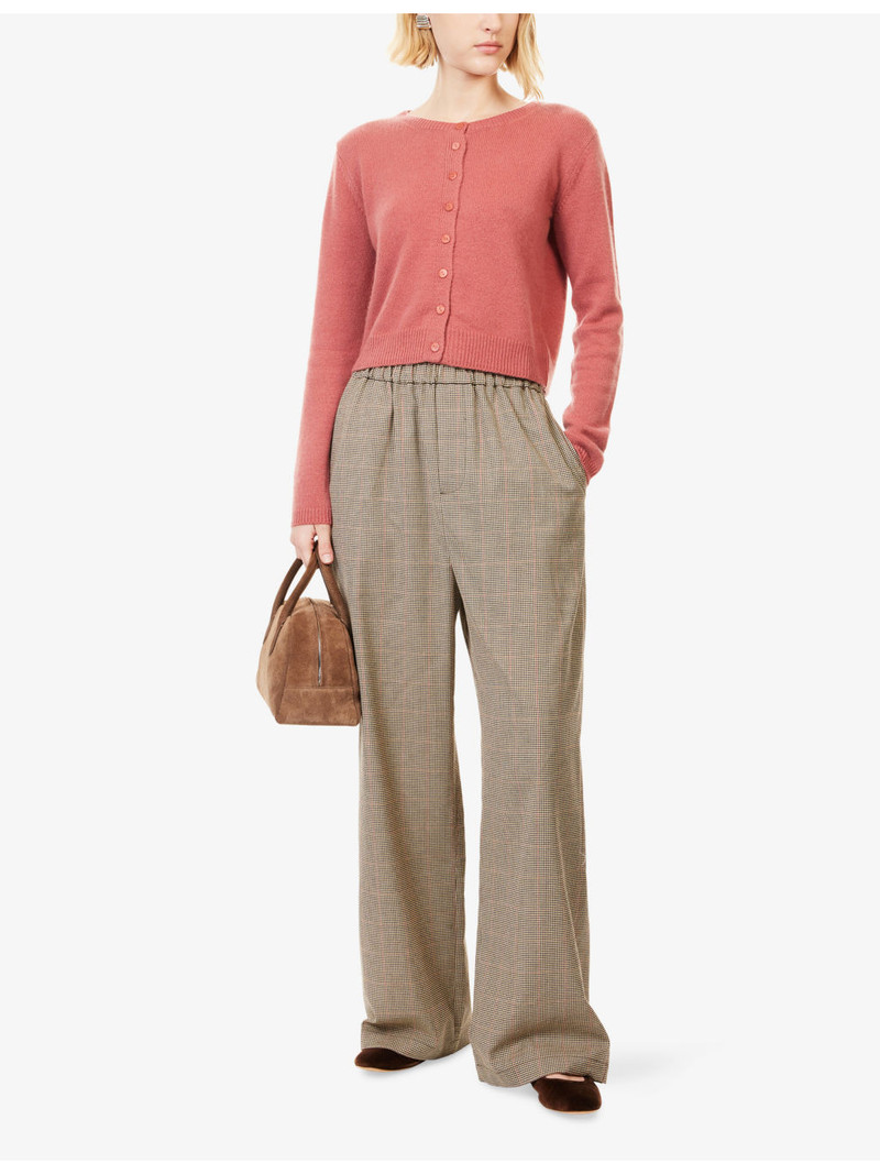 Reformation Clara Round-Neck Cashmere Cardigan outlook