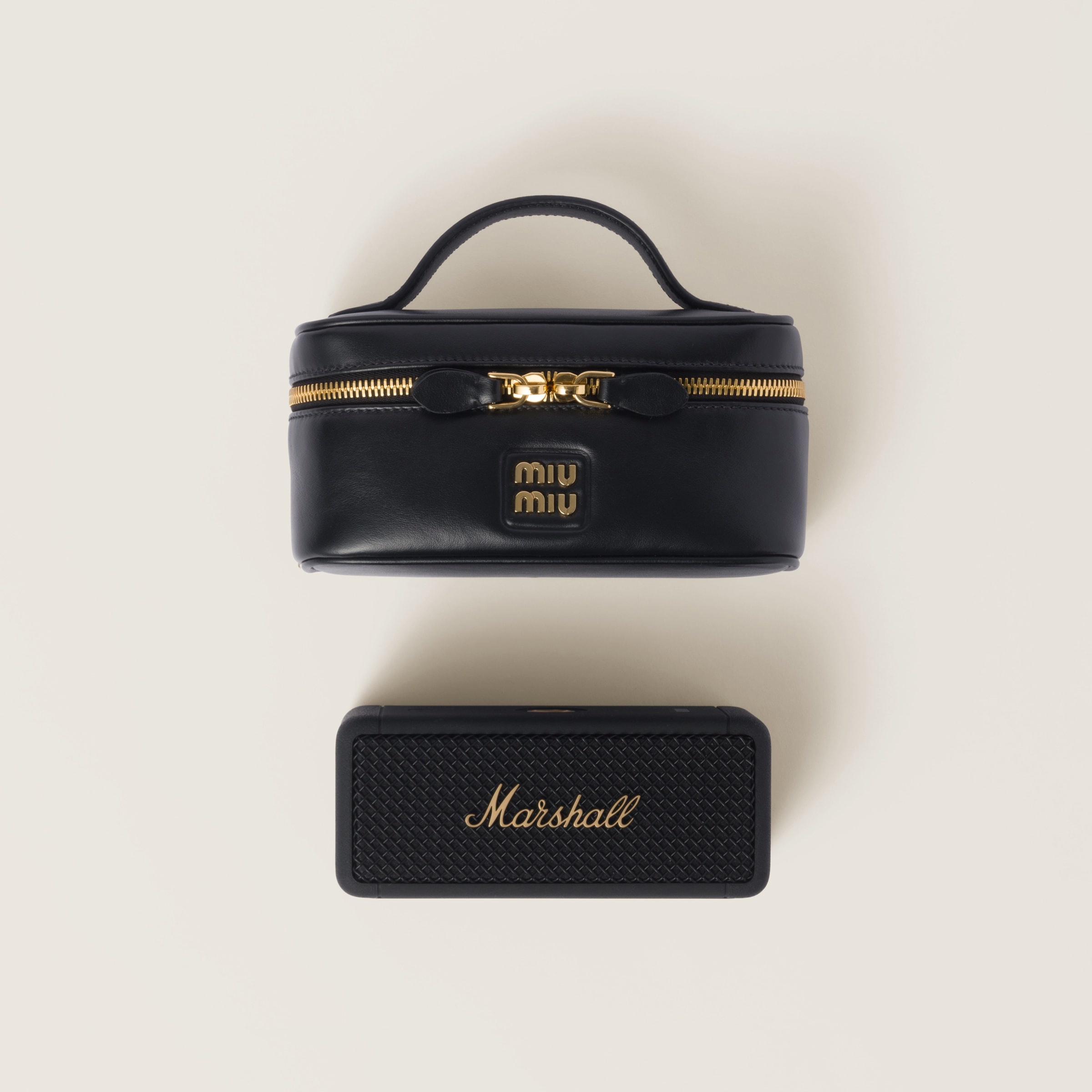 Marshall X Miu Miu speaker with leather case - 1