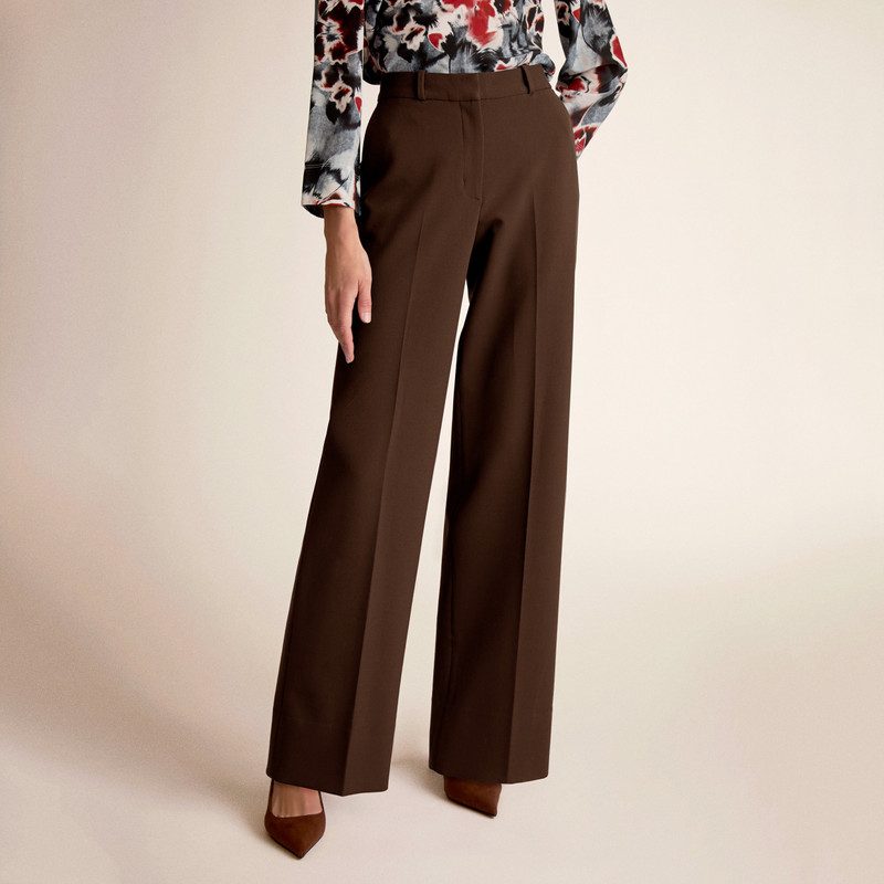 Tinsley Wide-Leg Trouser - Luxe Flex Suiting 1