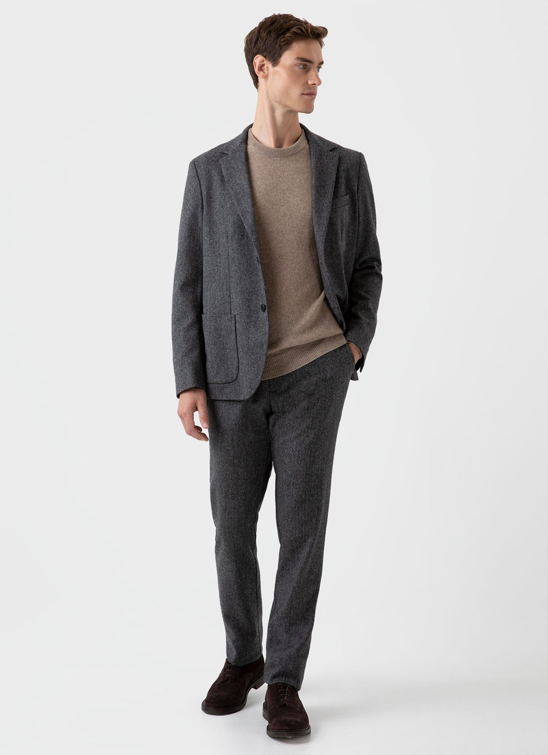 Sunspel Donegal Wool Blazer outlook