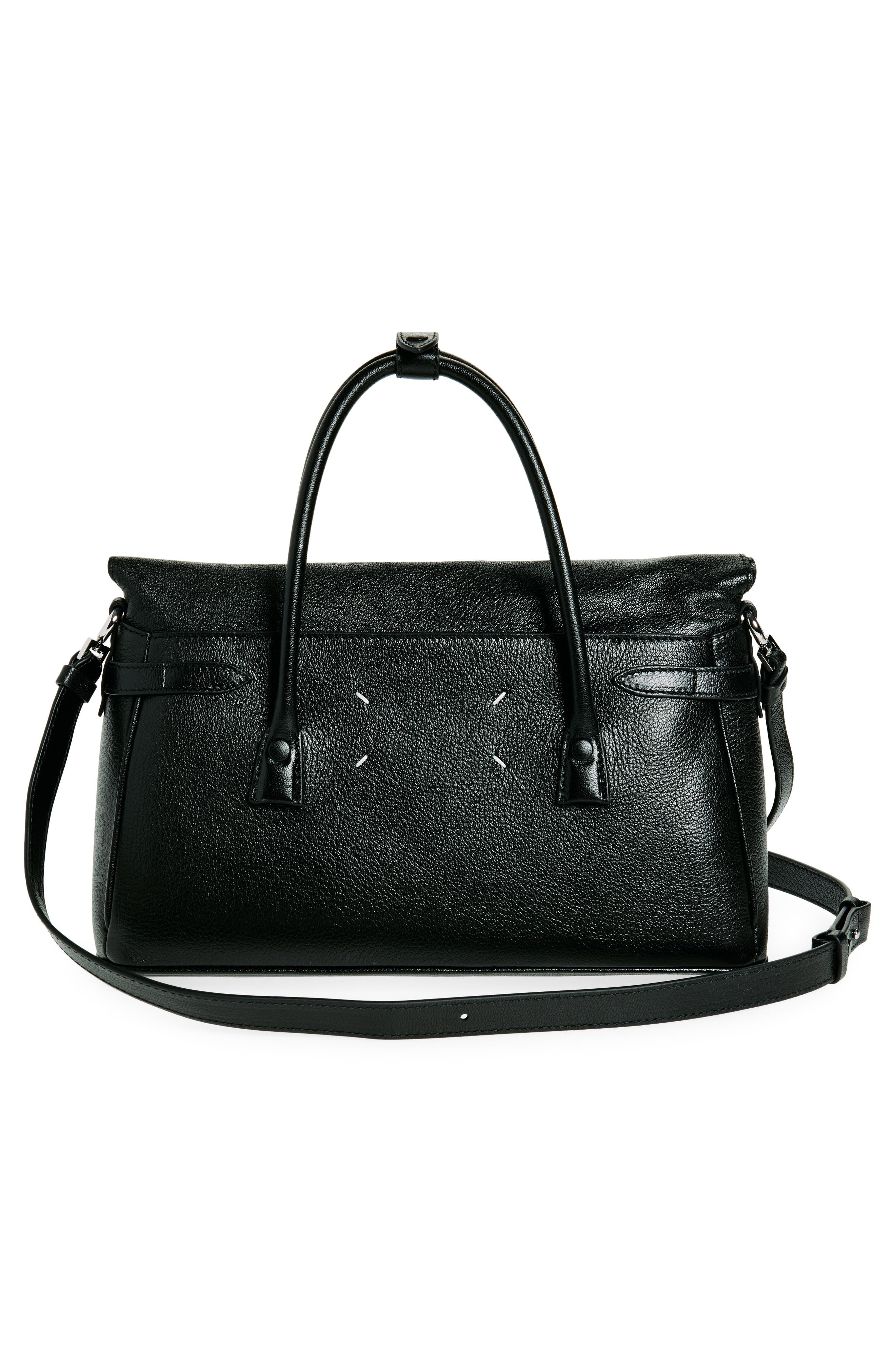 Maison Margiela Medium 5AC East/West Top Handle Bag in Black at Nordstrom - 4