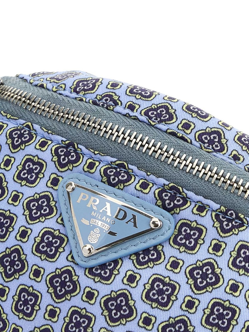 Prada printed logo wallet outlook