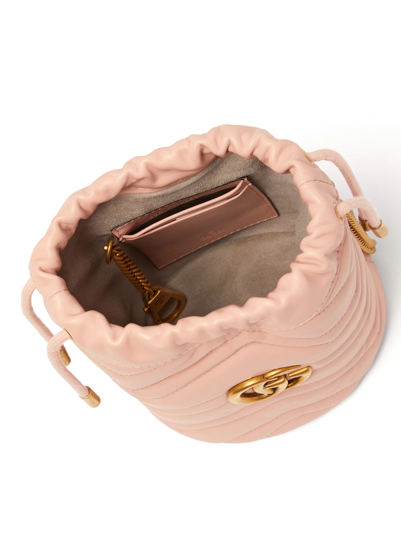 GG Marmont leather bucket bag - 5