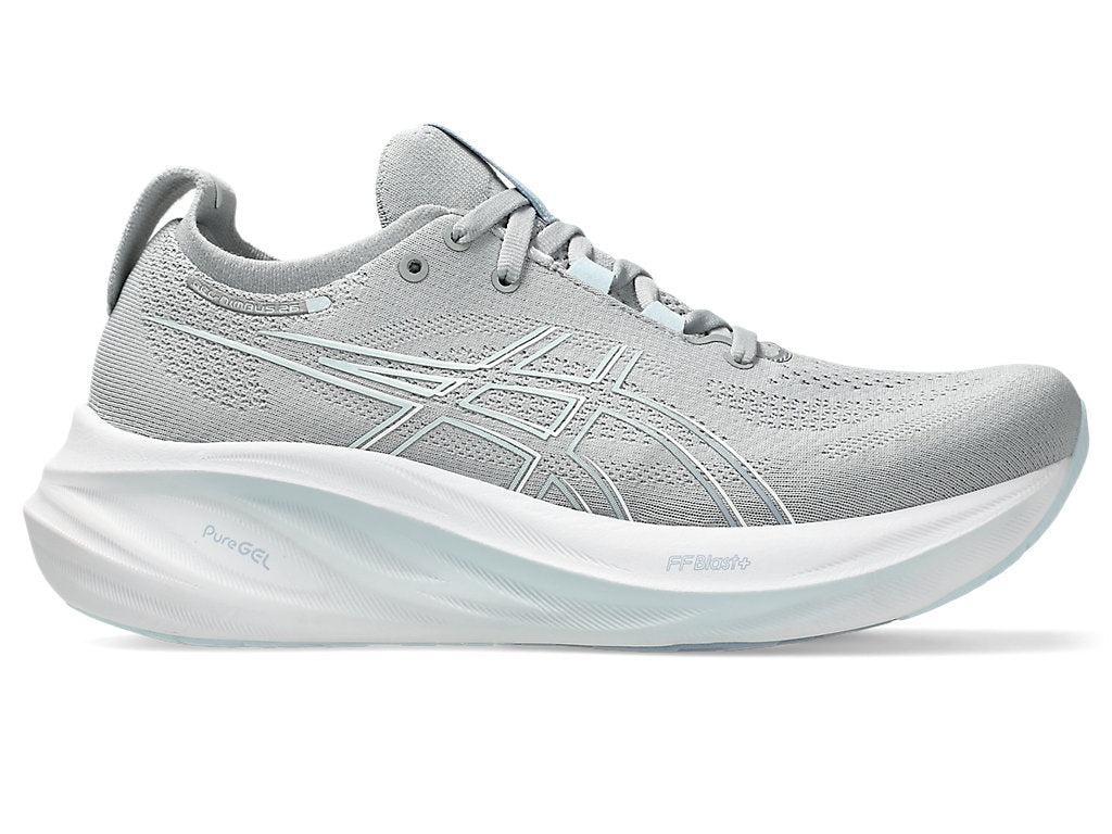(WMNS) ASICS GEL-NIMBUS 26 Sneakers 'Grey White' 1012B601-022 - 2