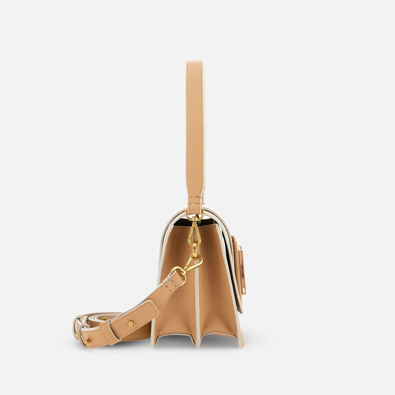 HOGAN Hogan H-Bag Crossbody Bag Beige outlook