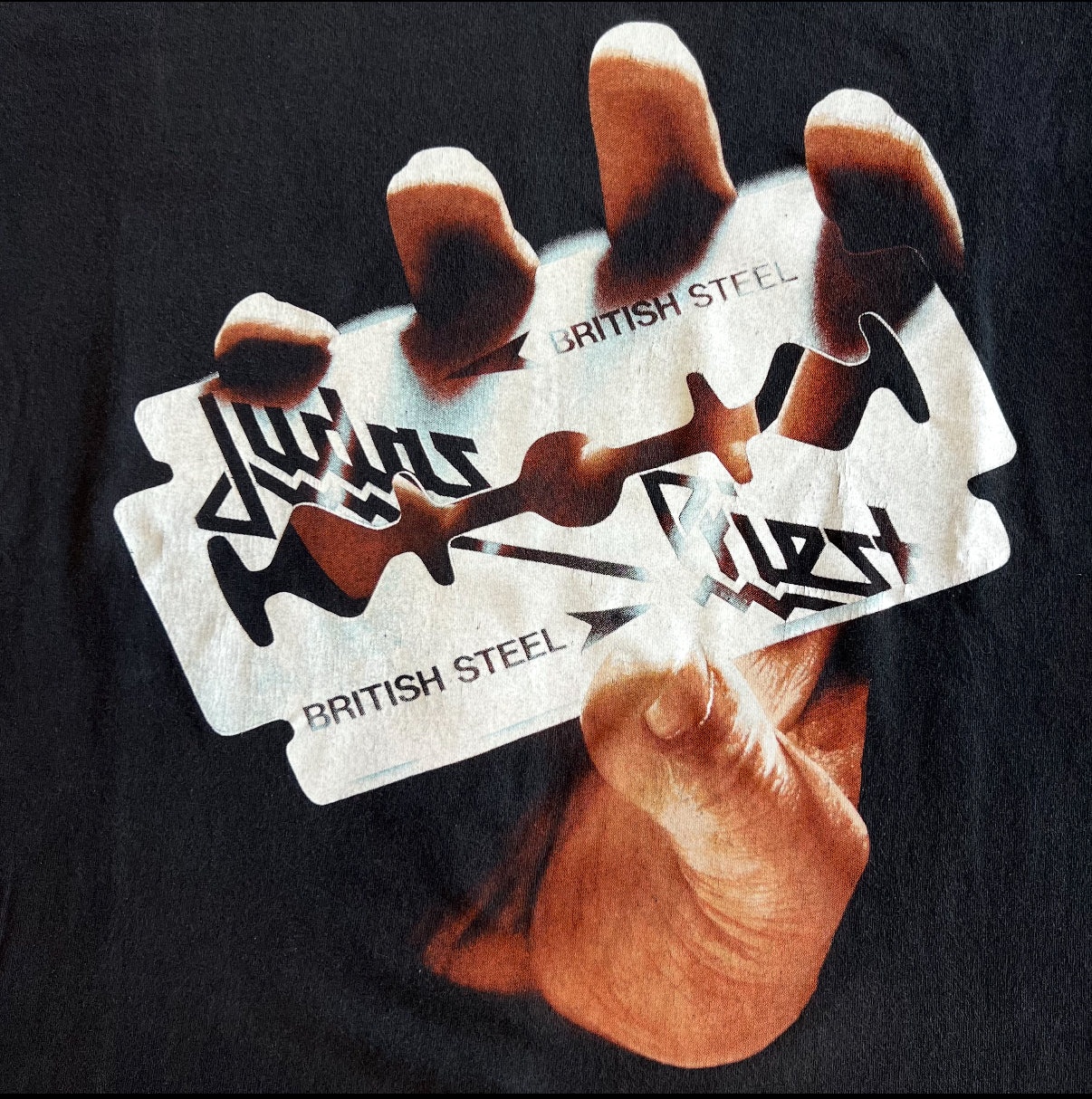 Final Blow - Vintage 90s Judas Priest British Steel T-Shirt SZ L - 2