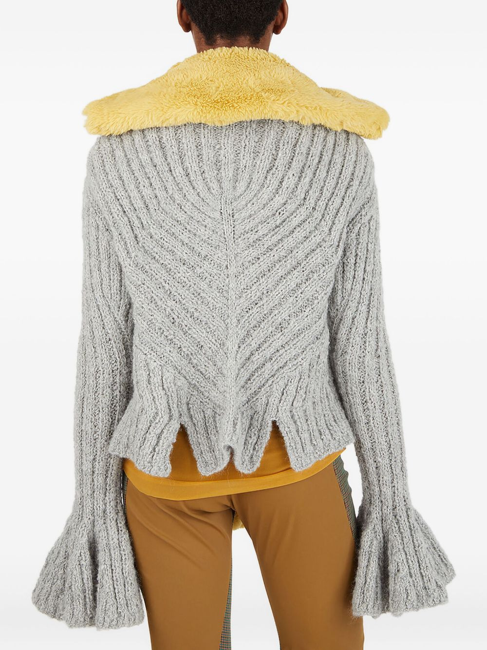 Consuelo flared-cuff cardigan - 3