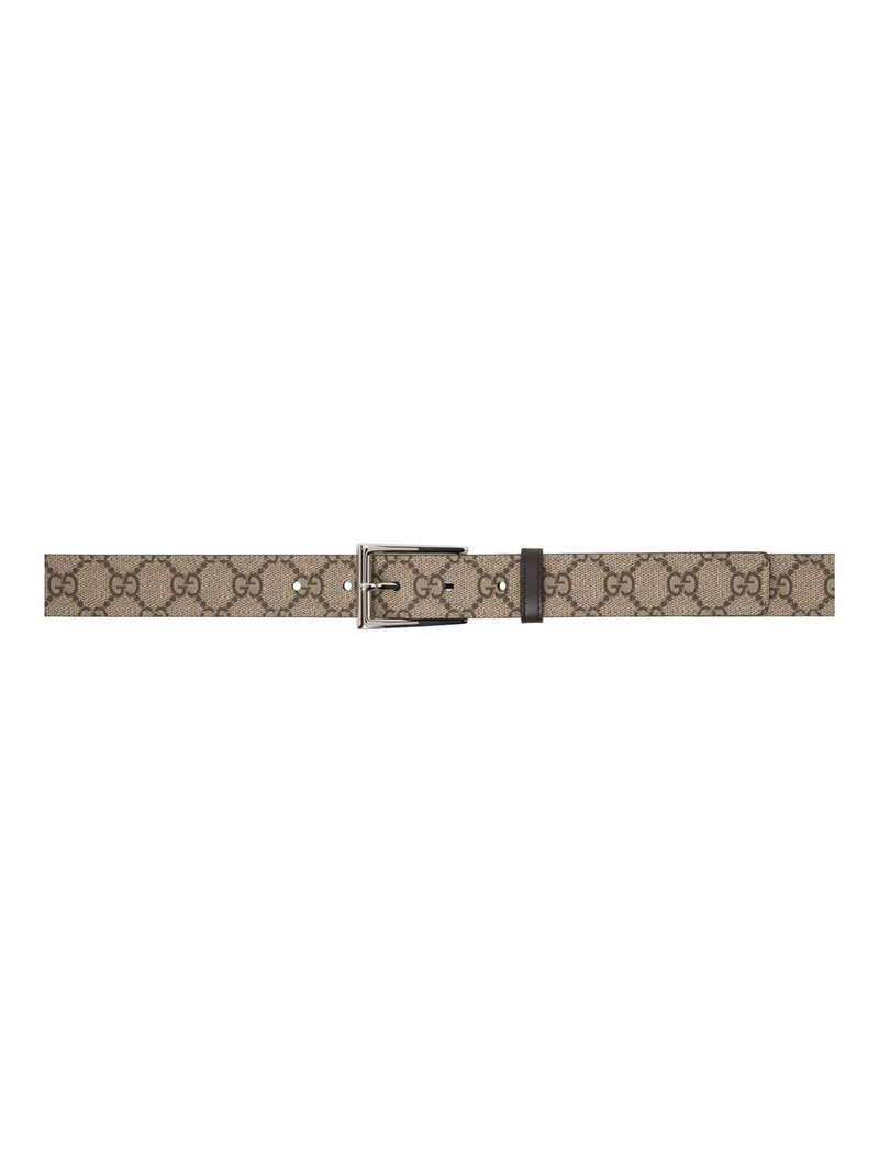 Interlocking G leather belt - 1