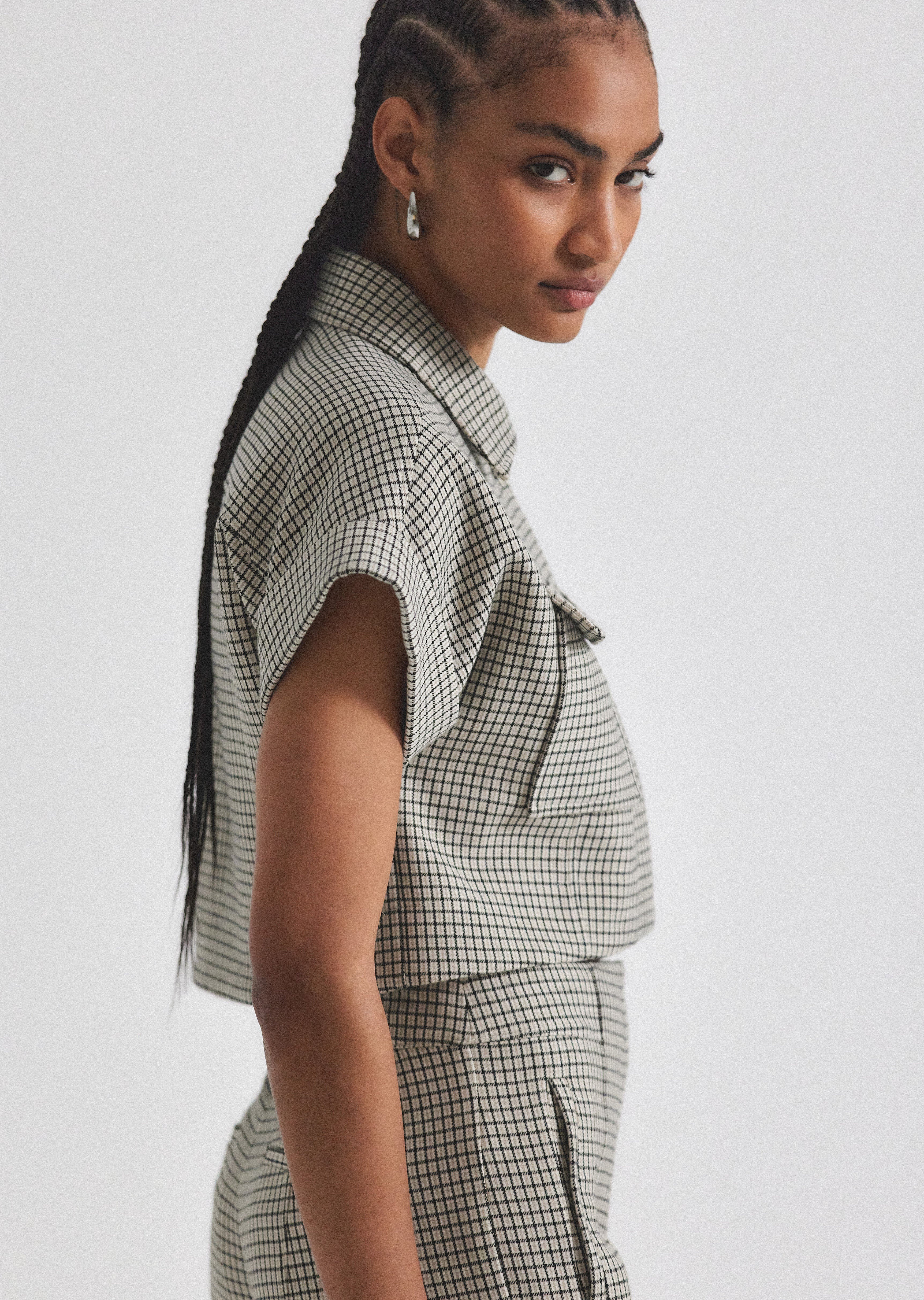 NICOLAS SHORT SLEEVE JACKET - 5