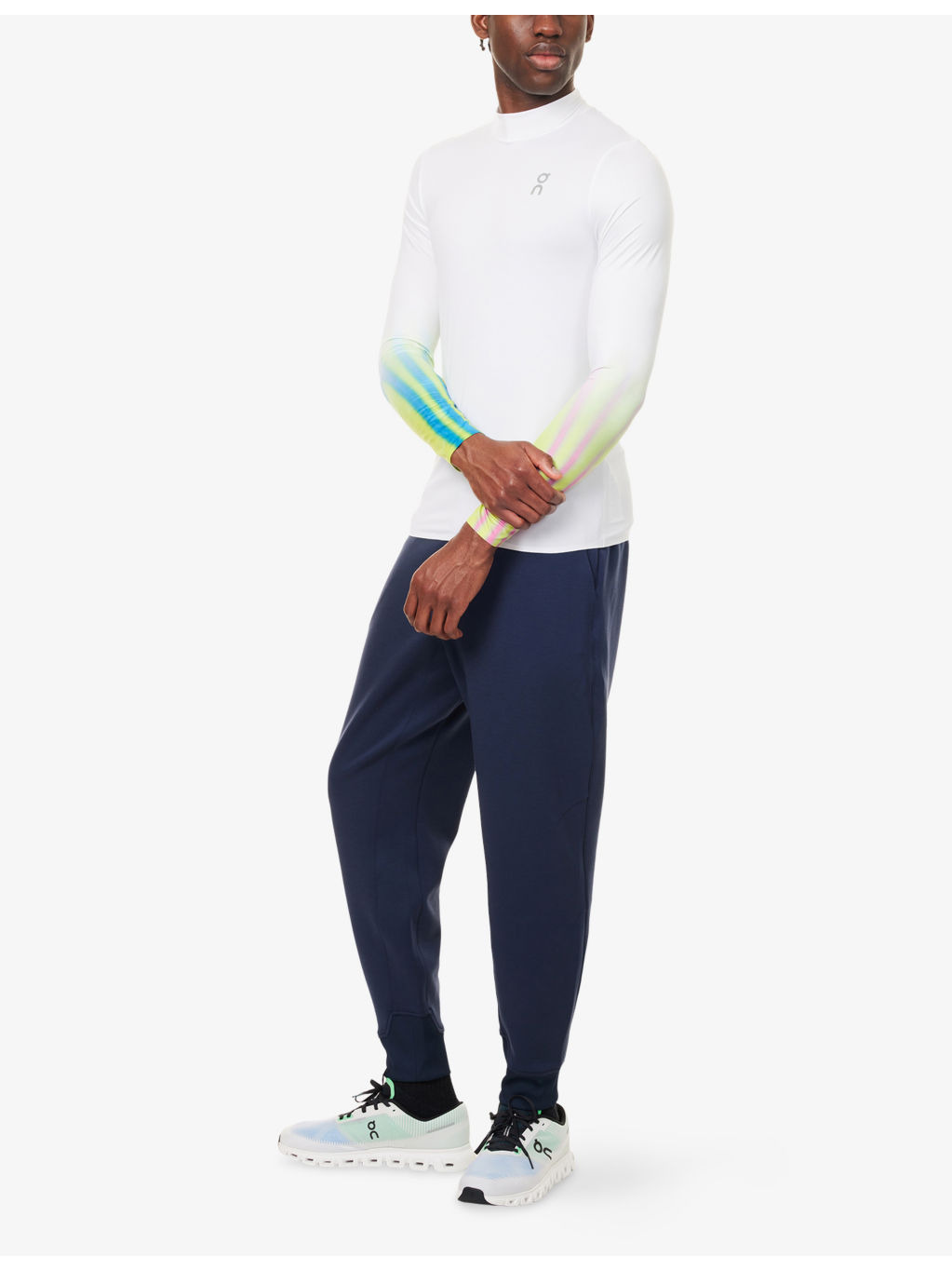 On Pace Long-Sleeve Stretch-Woven T-Shirt - 2