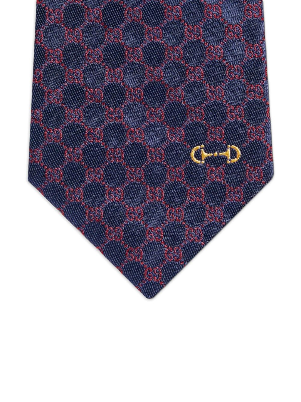 GG silk jacquard tie - 4