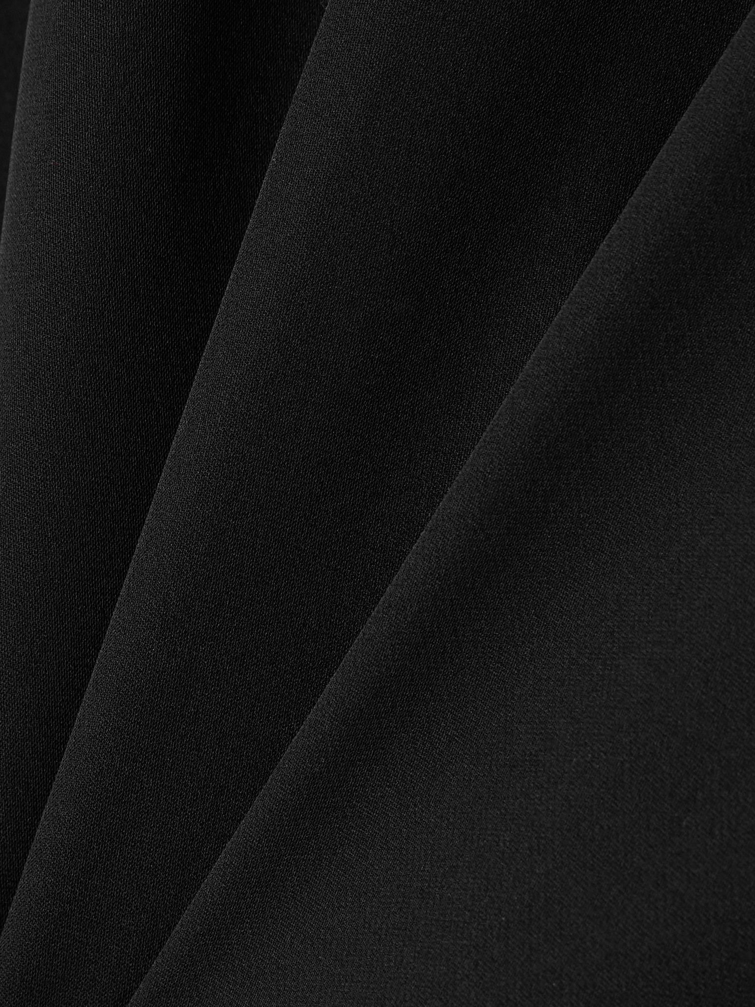 Janese scarf-detailed silk-chiffon blouse Black - 5