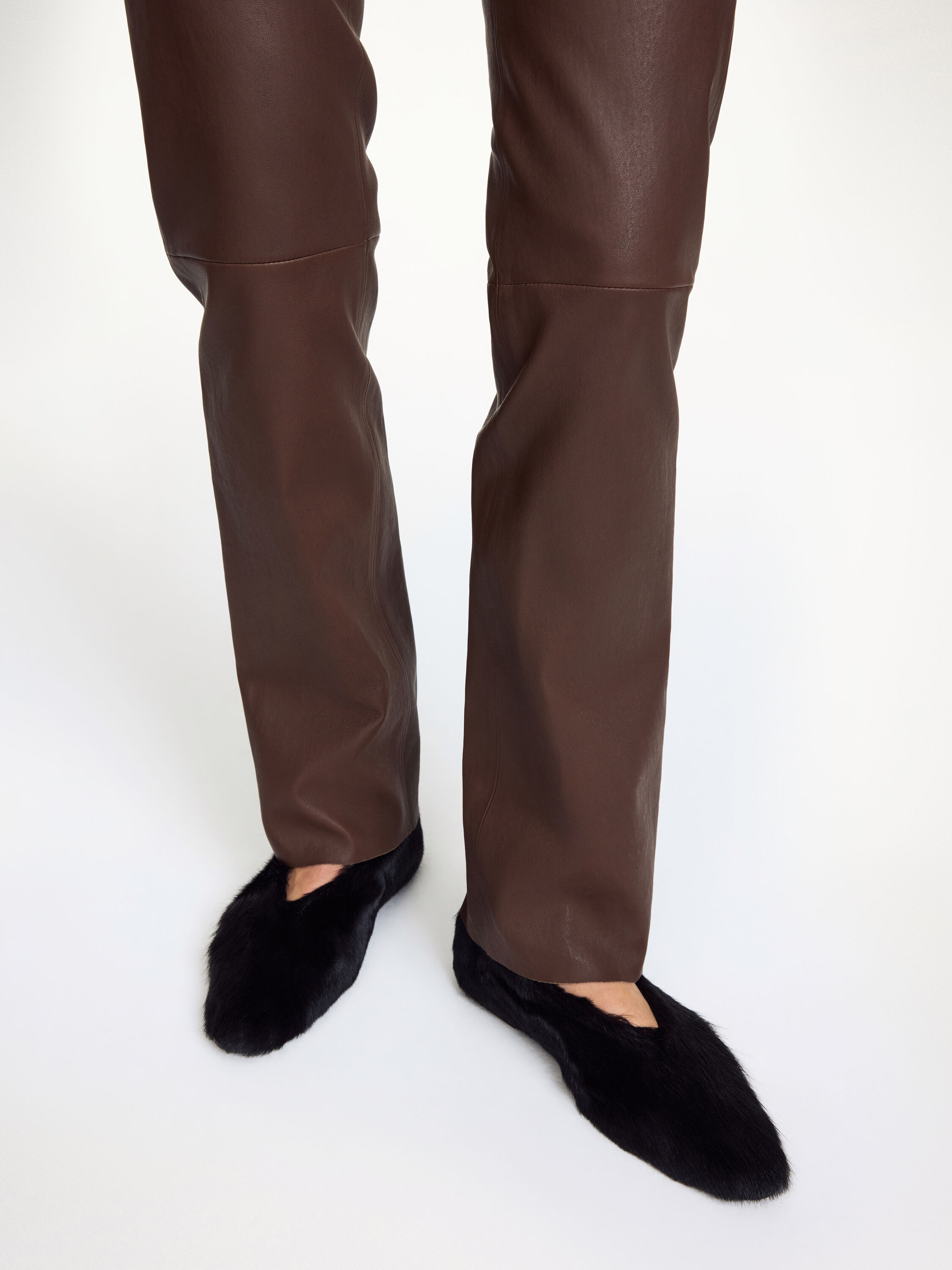 Florentina Long leather trousers - 4