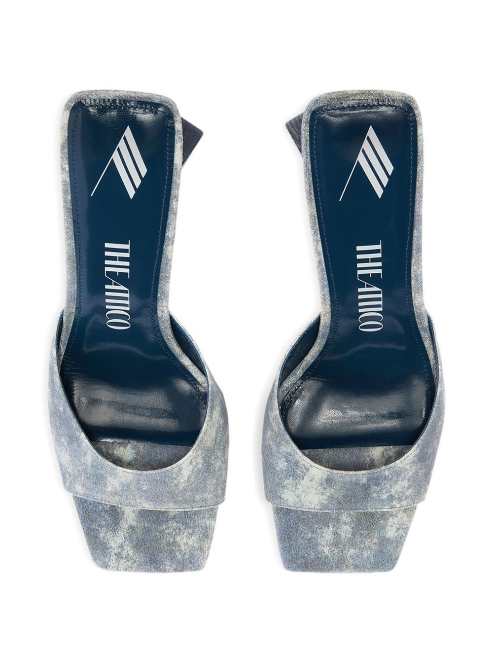 85mm Mini Devon geometric-heel sandals - 2