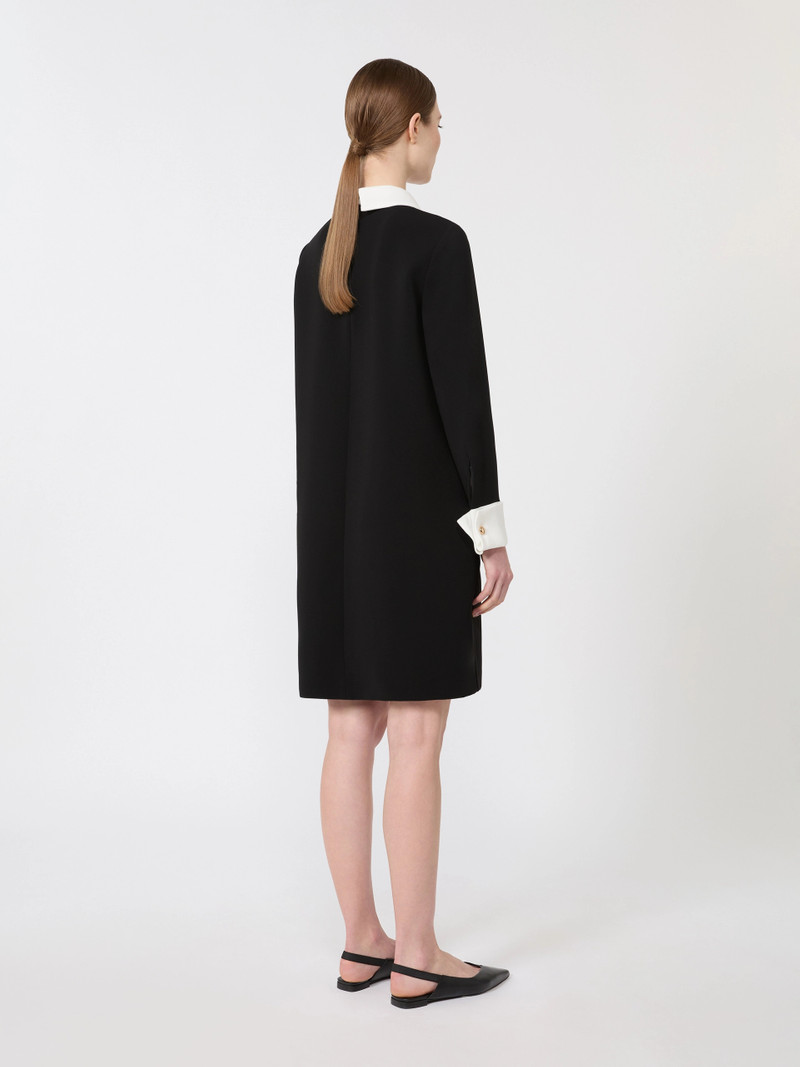 BRAVO Short cady dress - BLACK 4