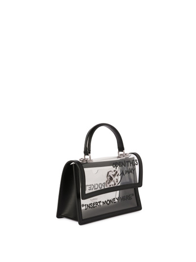 Off-White Jitney 1.4 Top Handle Pvc Bag outlook