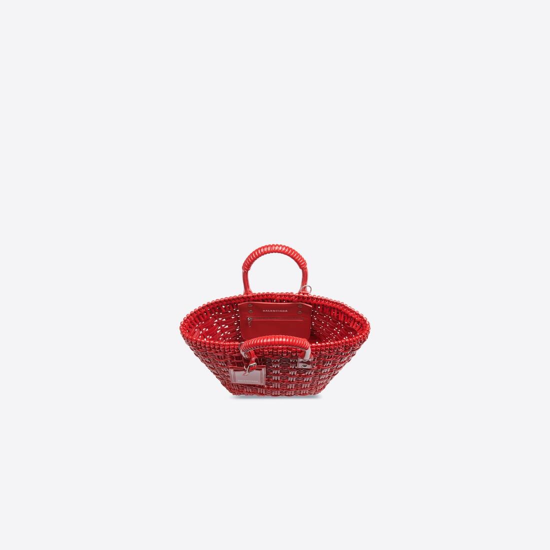 Women's Bistro Xs Basket With Strap in Red - 5