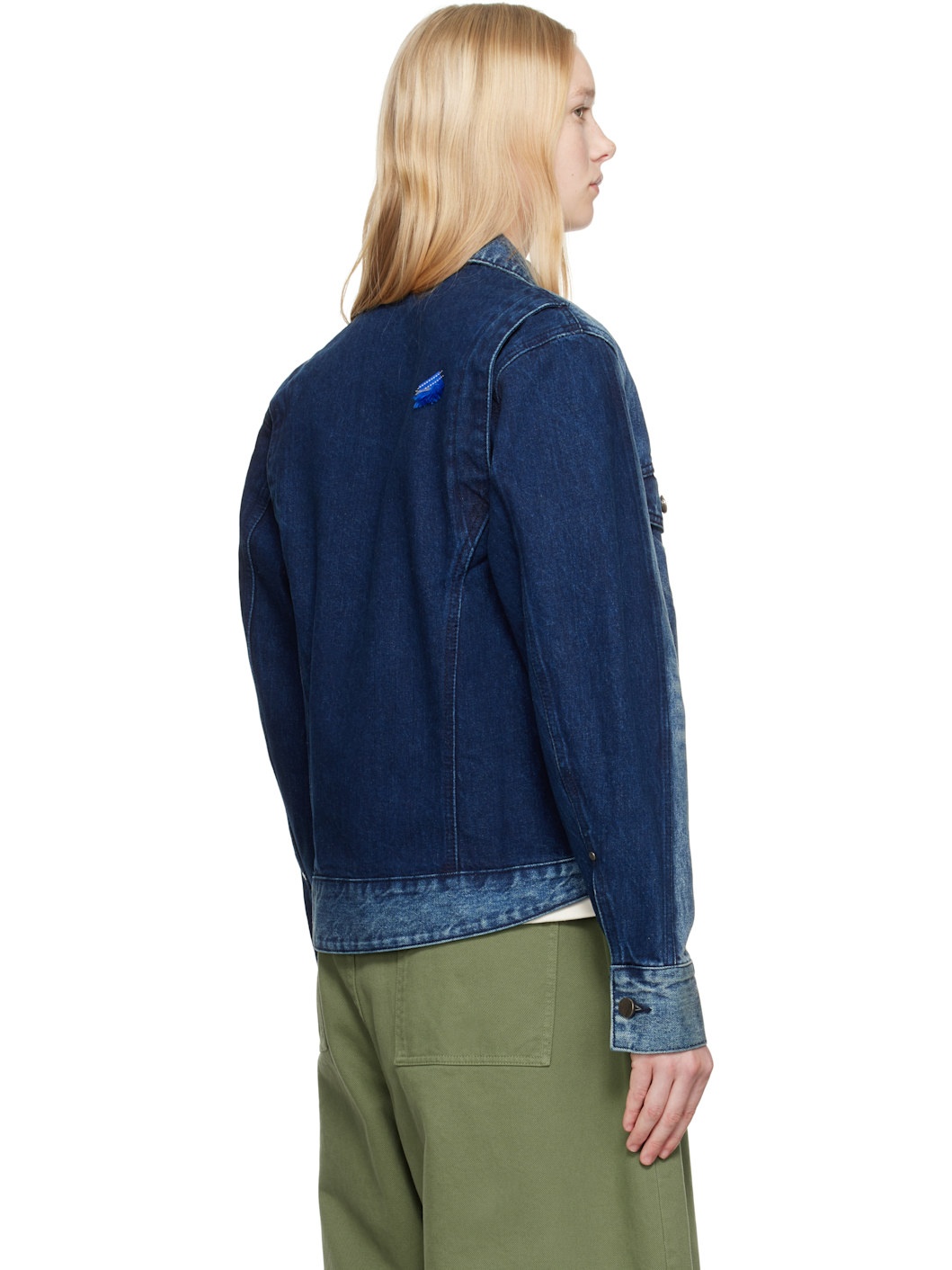 Blue 1603 Trucker Denim Jacket - 3