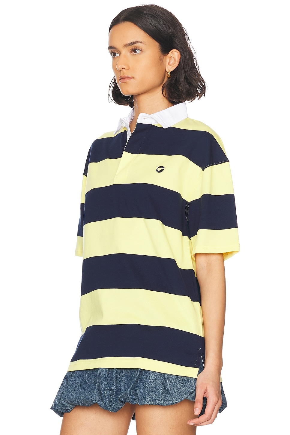 Striped Polo Top - 2