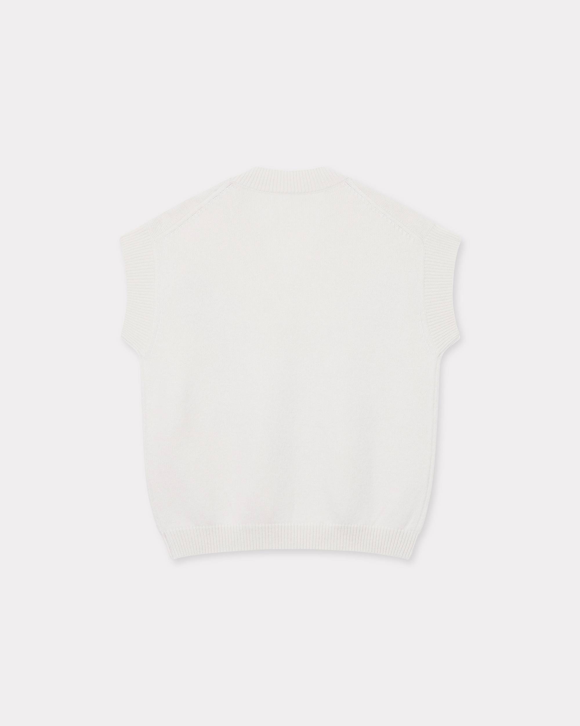'KENZO Jungle Flower' embroidered wool vest - 2