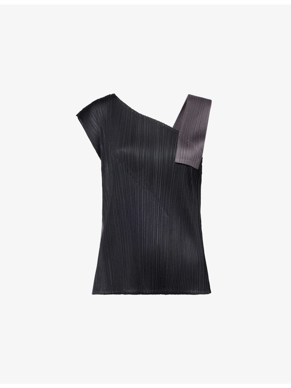 Pointe Asymmetric Woven Top - 1