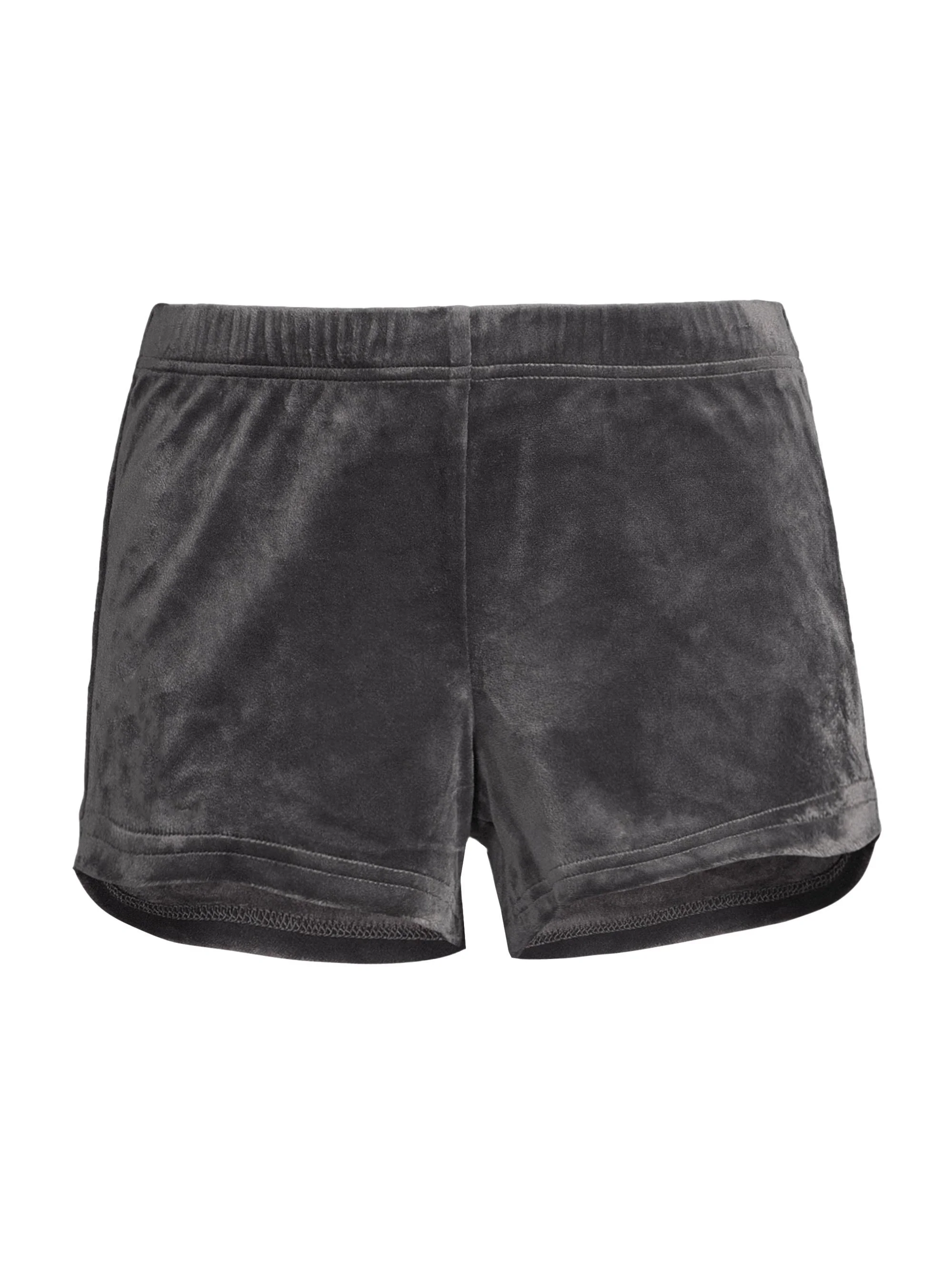Women's Valerius Velvet Shorts - Ink Black - 1