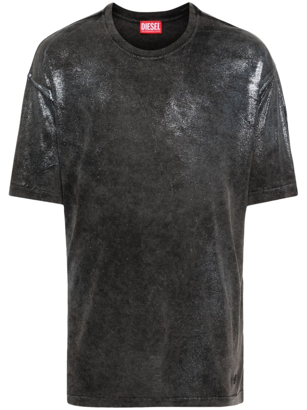 DIESEL T-Buxt フェード メタリック Tシャツ Diesel T-Buxt faded T-shirt | REVERSIBLE