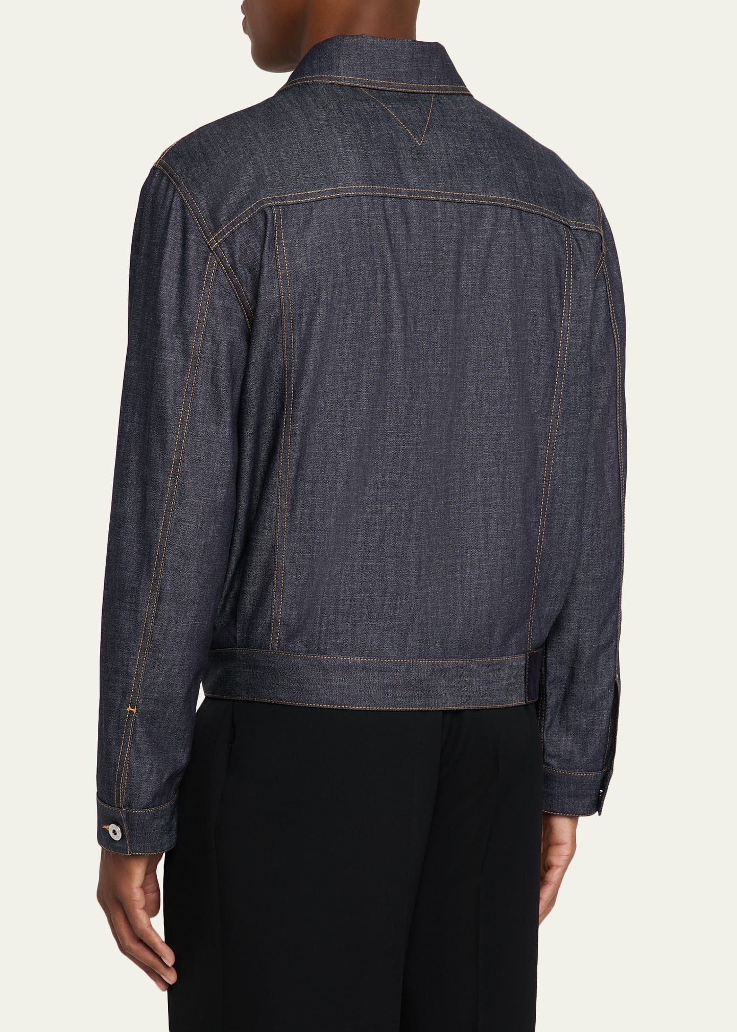Men's Indigo Denim Jacket - 3
