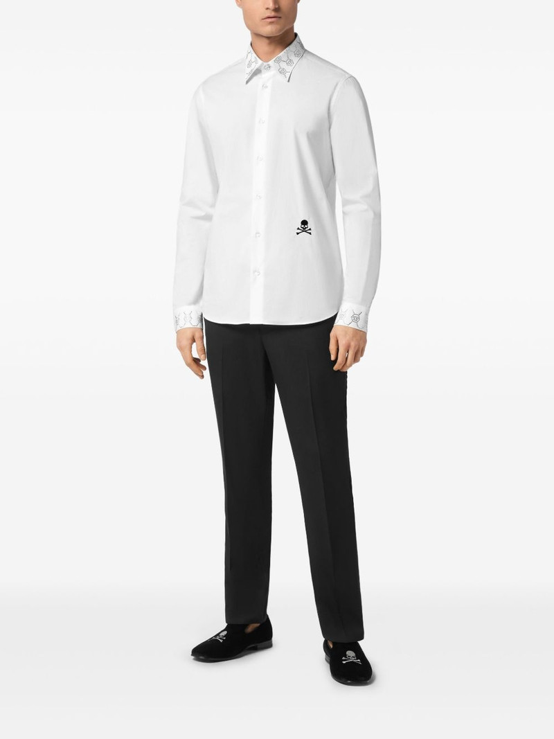 PHILIPP PLEIN monogram-embellished shirt outlook