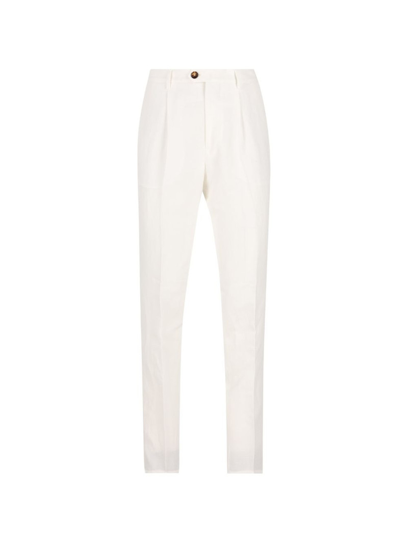 pleated tailored trousers 1