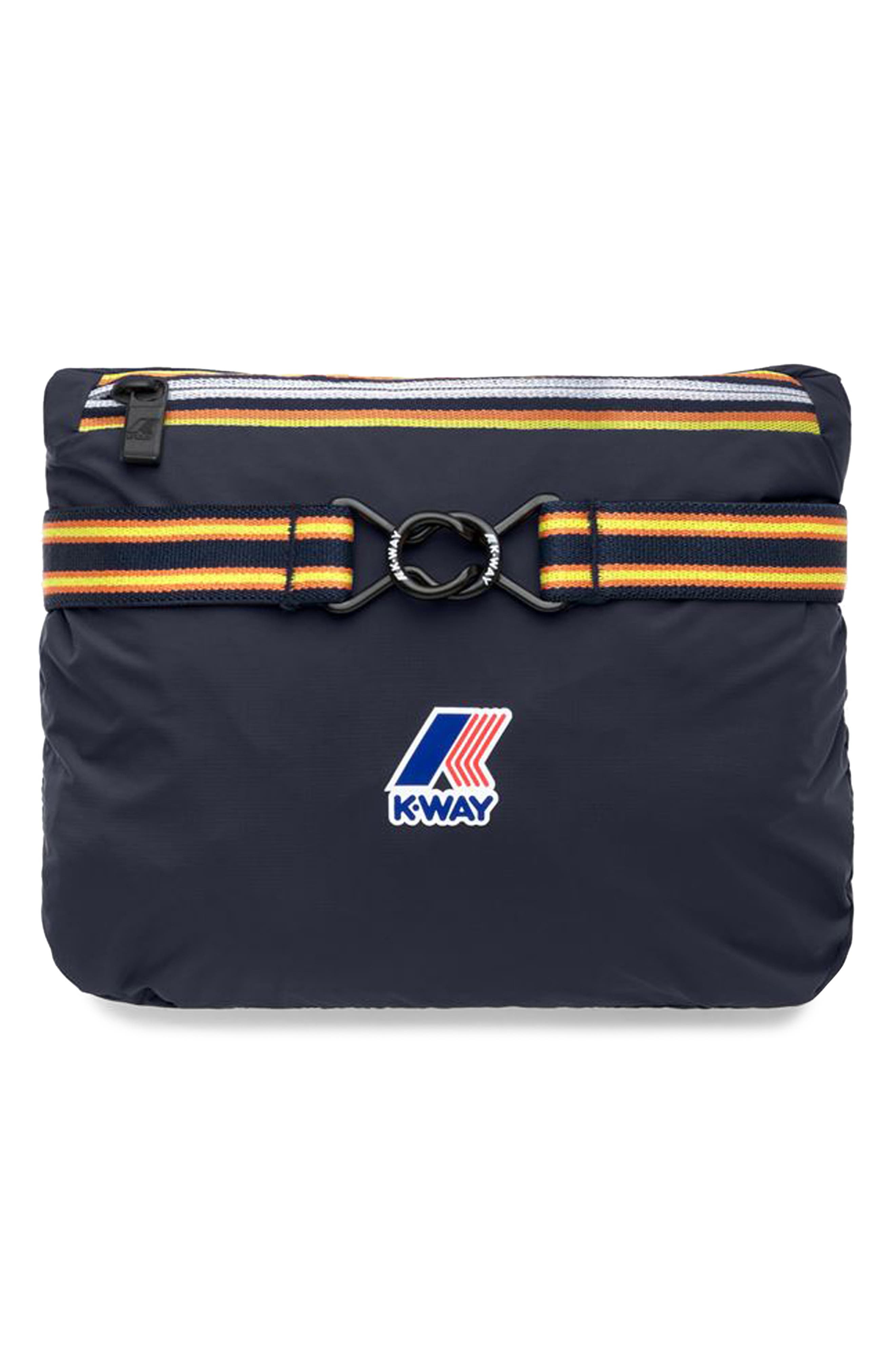 K-Way Le Vrai 4.0 Claude Water Repellent Jacket in Blue Depth at Nordstrom - 5