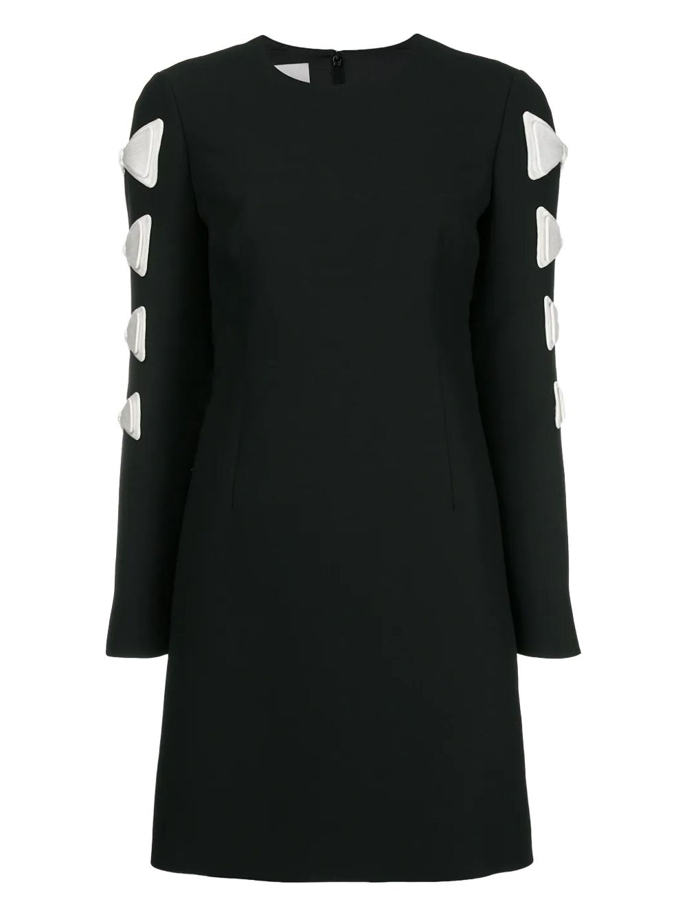 bow-detailed mini dress - 1