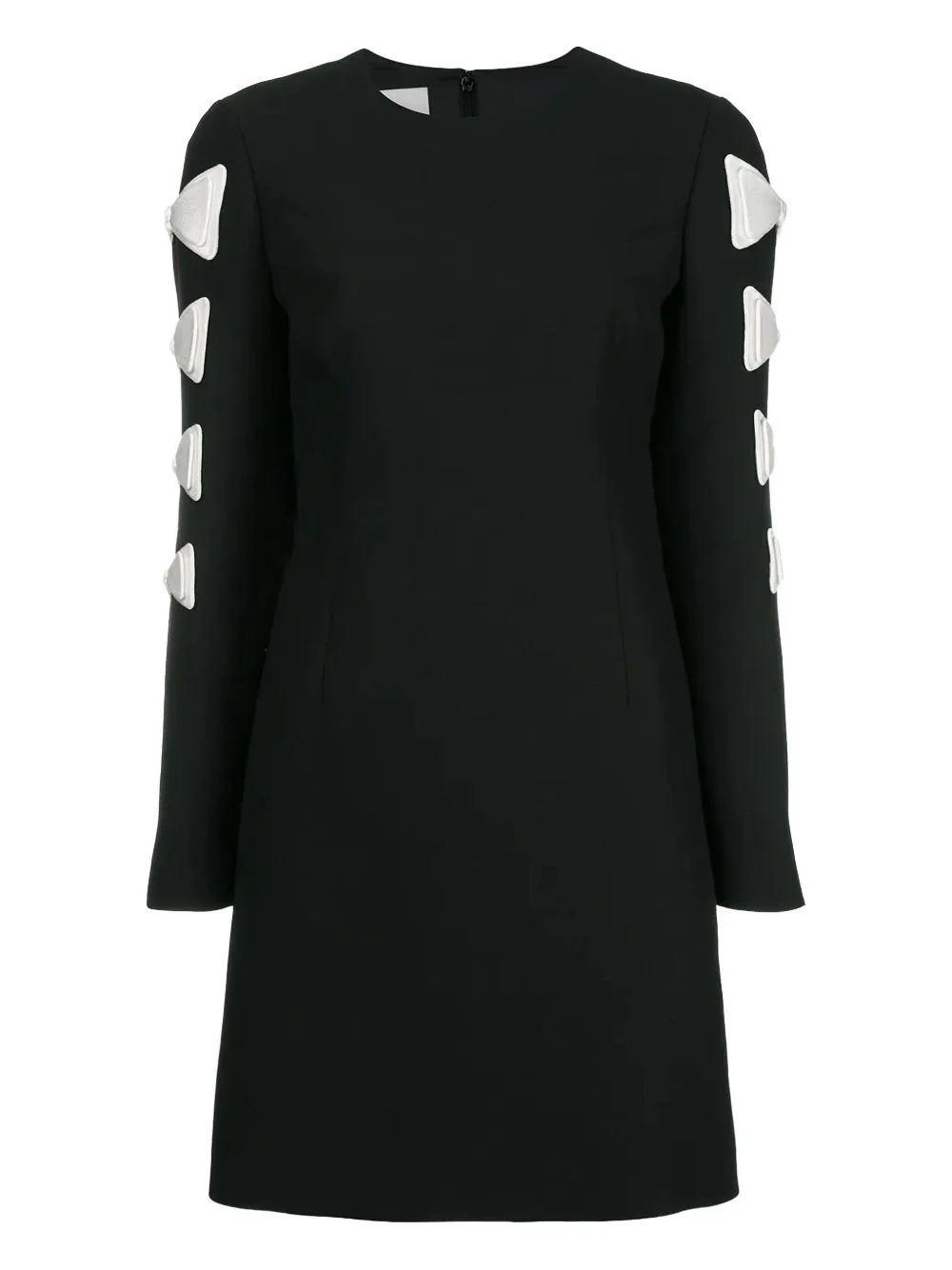 bow-detailed mini dress - 1