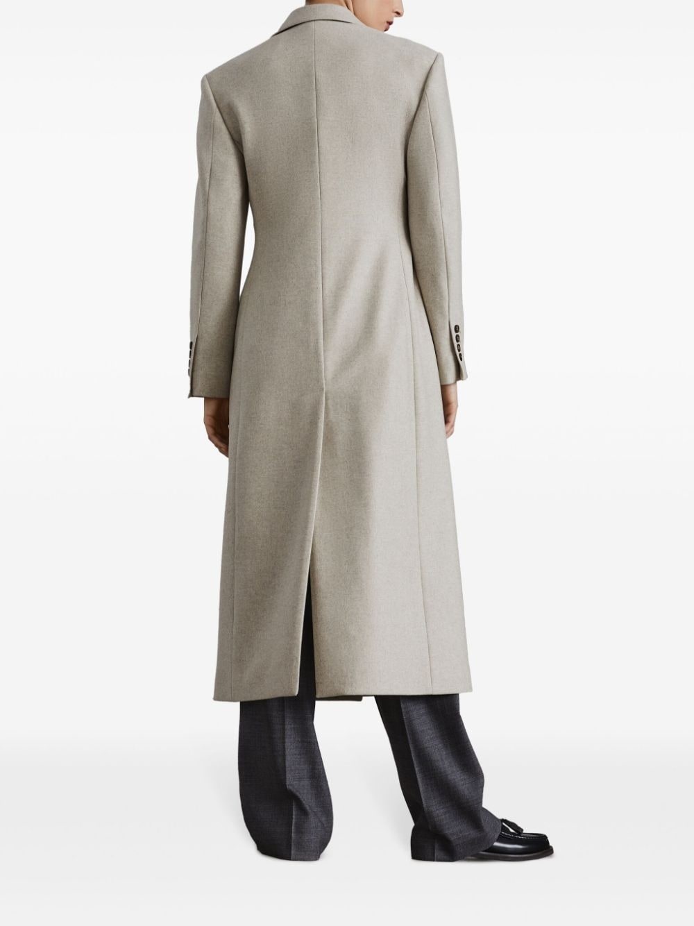 long wool coat - 4