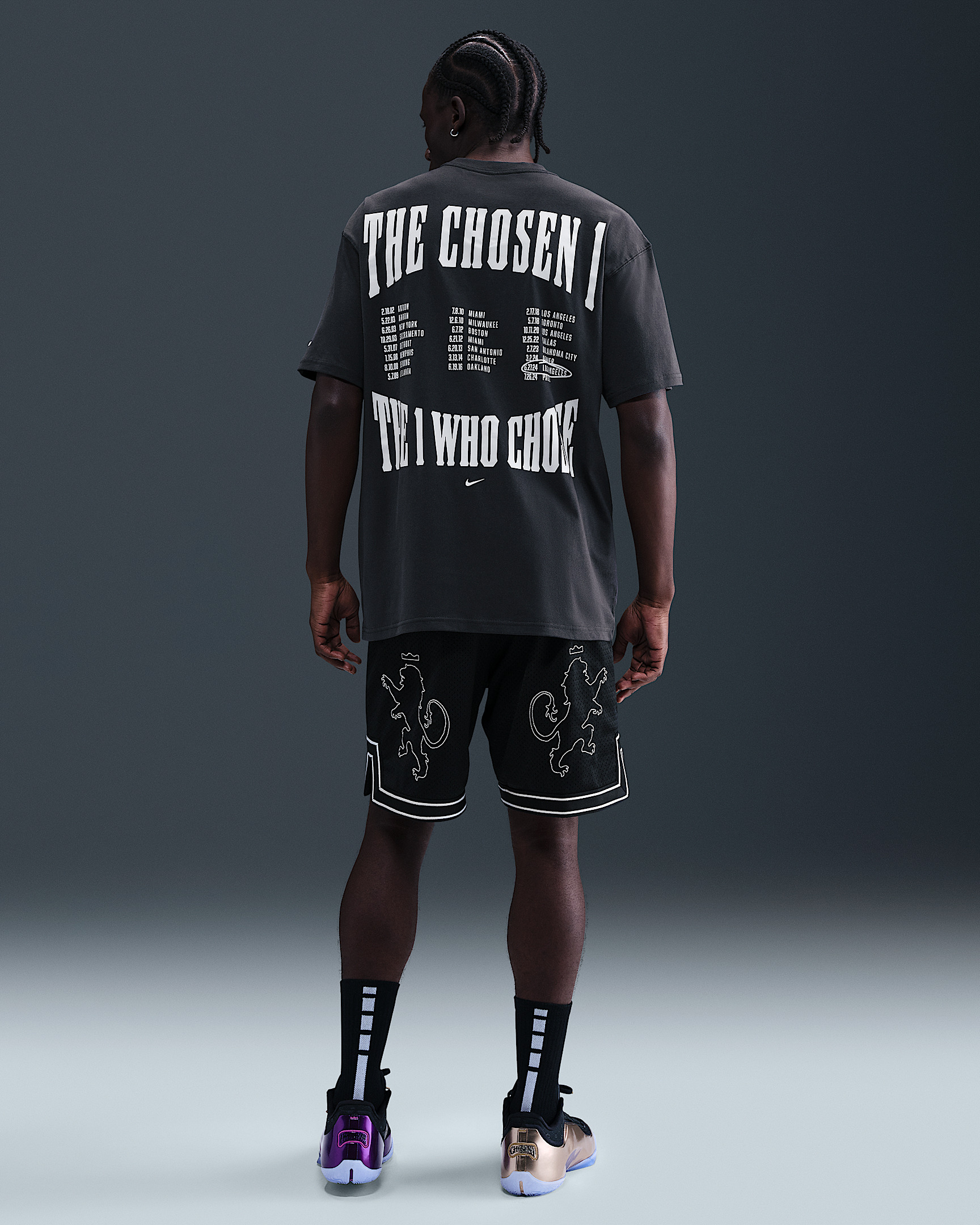 LeBron "Chosen One" Men's Max90 Basketball T-Shirt - 5