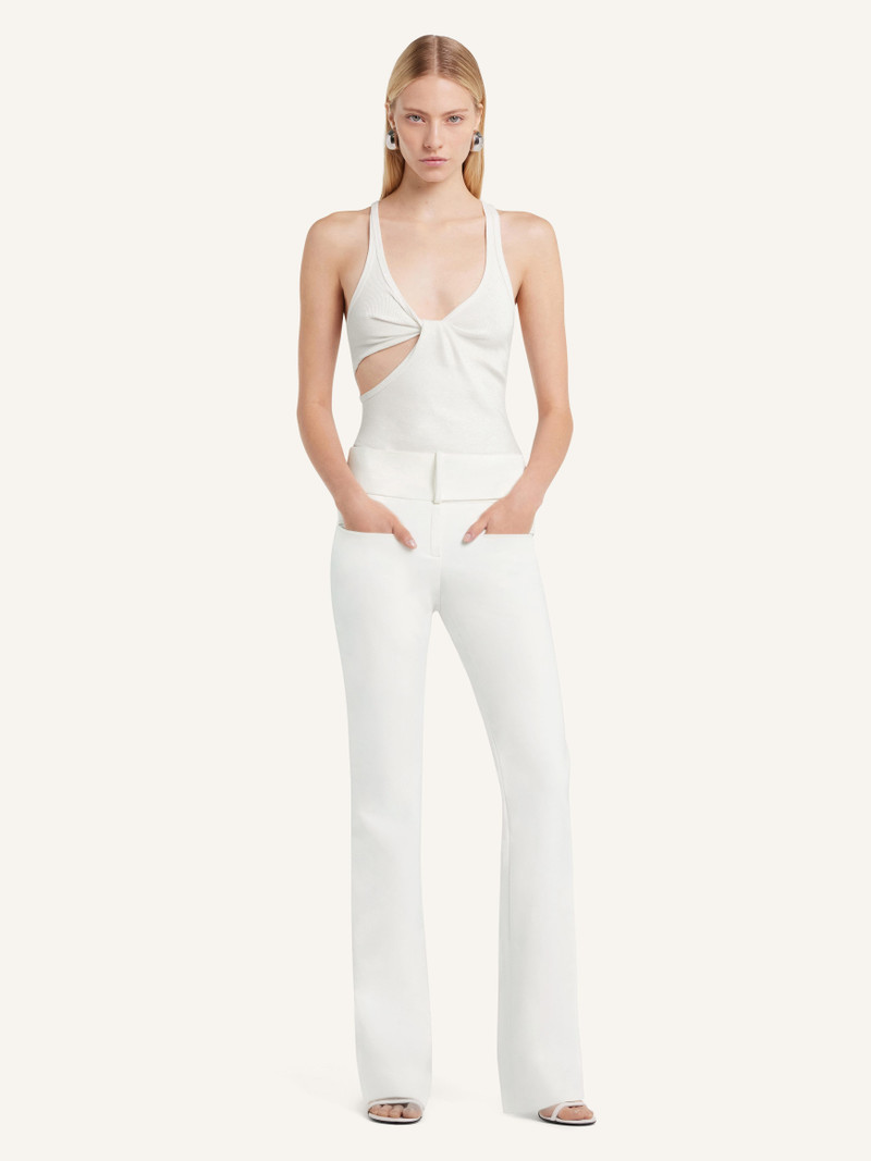 courrèges BELTED HERITAGE PANTS outlook