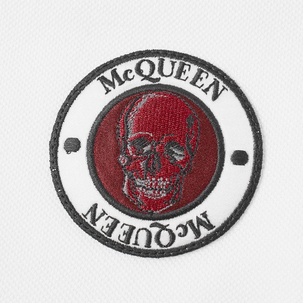 Alexander McQueen Skull Patch Logo Polo - 3