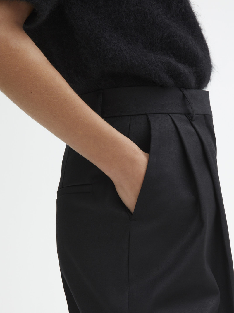 Wide suit trousers cropped 5