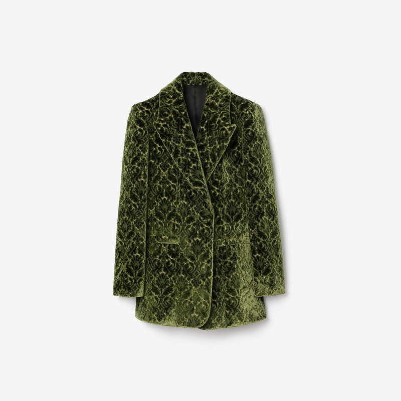 Baroque Velvet Blazer 1